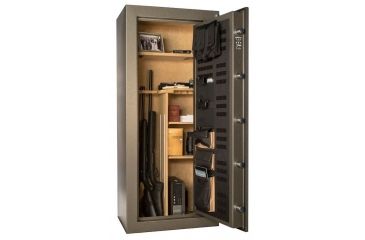 Image of Cannon Safe American Eagle Series Deluxe Safe, HT Charcoal Gray, 24 Gun AE602618-60-H12TEC-16