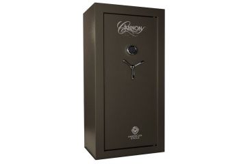 Image of Cannon Safe American Eagle Series Deluxe Safe, HT Charcoal Gray, 28 Gun AE603020-60-H12FEC-16