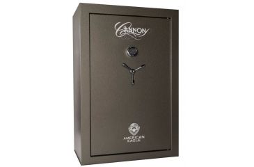 Image of Cannon Safe American Eagle Series Deluxe Safe, HT Charcoal Gray, 48 Gun AE604024-60-H12FEC-16