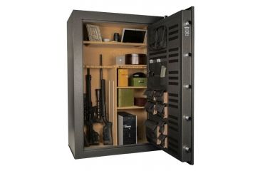 Image of Cannon Safe American Eagle Series Deluxe Safe, HT Charcoal Gray, 48 Gun AE604024-60-H12FEC-16