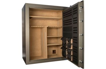 Image of Cannon Safe American Eagle Series Deluxe Safe, HT Charcoal Gray, 72 Gun AE604830-60-H12FEC-16