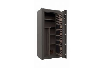 Image of Cannon Safe American Eagle 24 Gun Safe, 59Hx26Wx18D, Hammertone Black, AE592618-60-H1FEC-17
