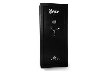 Image of Cannon Safe Capitol Series Standard Safe, HT Black, 24 Gun CP602618-30-H1TEC-16