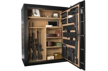 Image of Cannon Safe Capitol Series Standard Safe, HT Black, 80 Gun CP604830-30-H1TEC-16