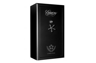 Image of Cannon Safe Commander Safe 36 Gun, Hammertone Black/Chrome, 36 gun CO43-H1FDC-15