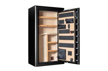 Image of Cannon Safe Commander Safe 36 Gun, Hammertone Black/Chrome, 36 gun CO43-H1FDC-15