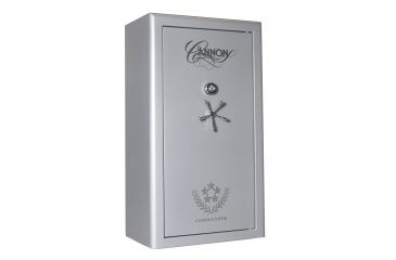 Image of Cannon Safe Commander Safe 36 Gun, Hammertone Gray/Chrome, 36 gun CO43-H2FDC-15