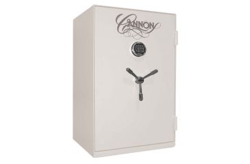 Image of Cannon Safe Home Series 3824 Fire Resistant Security Safe w/ Electronic Lock, 38x24x22in, Hammertone Earth White HS3824-H6TEC-13
