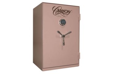 Image of Cannon Safe Home Series 3824 Fire Resistant Security Safe w/ Electronic Lock, 38x24x22in, Hammertone Strawberry Malt Pink HS3824-H7TEC-13