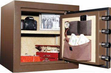 Image of Cannon Safe Landmark Home Safe Collection Safe, HT Chocolate Brown LM1819-30-H10HEC-16