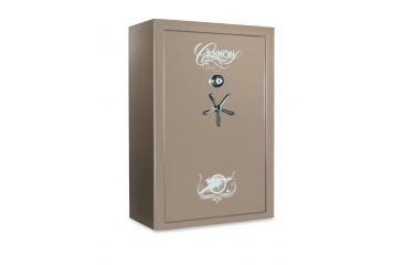 Image of Cannon Safe Safe 36 Gun, Hammertone Beige/Chrome, 36 gun CA33-H3FDC-15