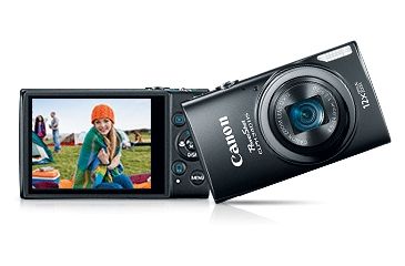 Image of Canon 16MP PowerShot ELPH 340 HS Digital Camera, Black 9344B001