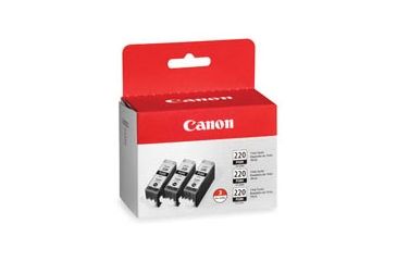 Image of Canon PGI-220 Black Triple Pack 2945B004