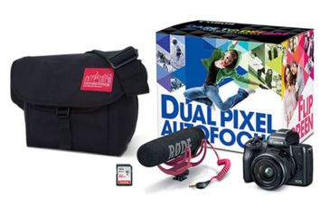 Image of Canon EOS M50 Video Creator Kit, Black 2680C067