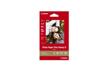 Image of Canon Glossy II Photo Paper Plus 4 x 6, 100 Sheets 2311B023