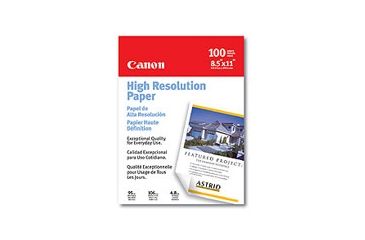 Image of Canon High Resolution Paper 8.5 x 11, 100 Sheets 1033A011