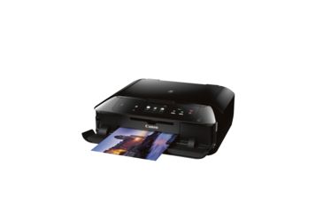 Image of Canon PIXMA MG7720 Wireless Inkjet All-In-One Printer w/ 3.5in Touch Screen, Black 0596C002