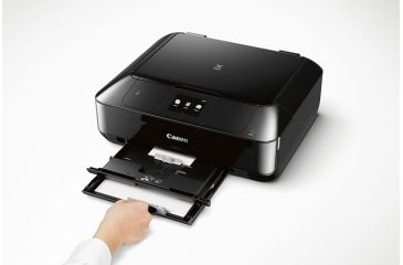 Image of Canon PIXMA MG7720 Wireless Inkjet All-In-One Printer w/ 3.5in Touch Screen, Black 0596C002