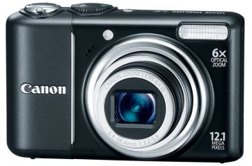 Image of Canon PowerShot A2100 IS 12.1-megapixel 6x optical zoom Digital Camera Kit 3473B001