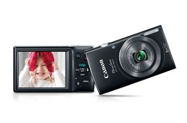 Image of Canon PowerShot ELPH 160 Camera with 20.0 Megapixel sensor plus DIGIC 4+ Image Processor, Black 0134C001