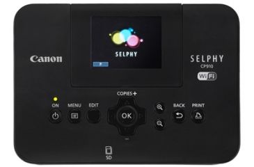 Image of Canon Selphy CP910 Compact Photo Printer, Black 8426B001