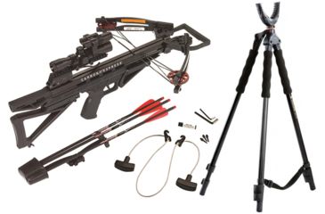 Image of Carbon Express Intercept, Supercoil LT Crossbow, 20253 W/ Vanguard Quest Tripod