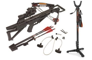 Image of Carbon Express Intercept, Varmint Hunter Crossbow Pkg., 20291 W/ Vanguard Veo Shooting Stick