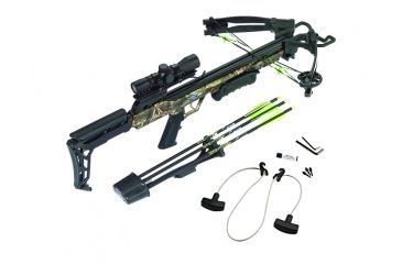 Image of Carbon Express X-Force Black Blade Crossbow Kit, Camouflage 20249