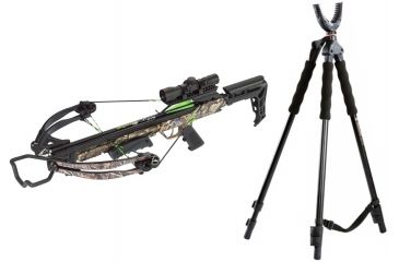 Image of Carbon Express X-Force Blade, Crossbow Pkg. Camouflage, 20240 W/ Vanguard Quest Tripod