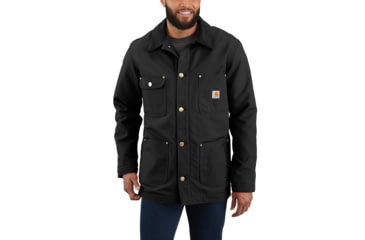 Image of Carhartt Chore Coat - Mens, Black, Large, 103825-BLK-REG-L