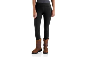 Image of Carhartt Force Light Weight Legging - Womens, Black, Extra Small, 103609-001TLLXSA