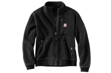 Image of Carhartt High Pile Fleece Jacket - Womens, Black, Extra Small, 103913-BLK-REG-XS