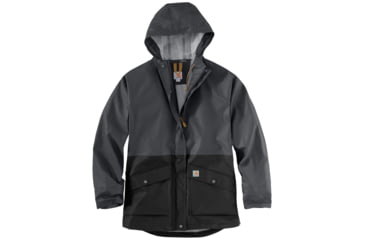Image of Carhartt Waterproof Rainstorm Coat - Womens, Black, Extra Small, 103615-001-REG-XS