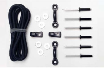 Image of Carlisle Kayak Paddle Black Holder Kit 0113311987