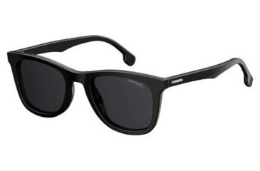 Image of Carrera 134/S Sunglasses CA134S-0284-M9-5122 - Black Ruthenium Frame, Gray Cp Pz Lenses, Lens Diameter 51mm, Distance Between Lenses 22mm