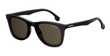 Image of Carrera 134/S Sunglasses CA134S-0807-70-5122 - Black Frame, Brown Lenses, Lens Diameter 51mm, Distance Between Lenses 22mm