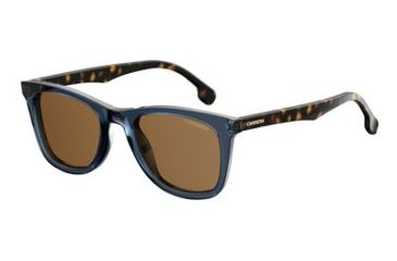 Image of Carrera 134/S Sunglasses CA134S-0IPR-70-5122 - Havana/Blue Frame, Brown Lenses, Lens Diameter 51mm, Distance Between Lenses 22mm