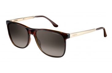 Image of Carrera 6011/S Sunglasses CA6011S-08KZ-HA-5717 - Havana Frame, Brown Gradient Lenses, Lens Diameter 57mm, Distance Between Lenses 17mm