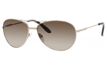Image of Carrera 69/S Sunglasses CA69S-03YG-CC-6015 - Light Gold Frame, Brown Gradient Lenses, Lens Diameter 60mm, Distance Between Lenses 15mm
