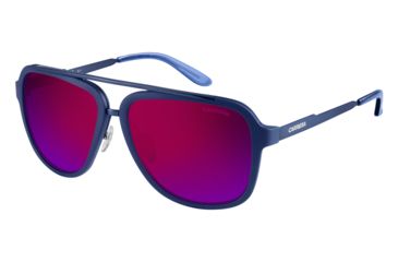 Image of Carrera 97/S Sunglasses CA97S-097V-CP-5716 - Blue Frame, Gray Infrared Lenses, Distance Between Lenses 16mm