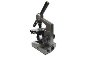Image of Carson 100X-1000X Table Top Microscope, Gray MS-100