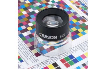Image of Carson 10x Power Stand LumiLoupe,Black LL-10