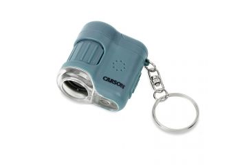 Image of Carson 20x MicroMini LED Lighted Pocket Microscope, Blue, MM-280B
