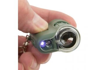 Image of Carson 20x MicroMini LED Lighted Pocket Microscope, Green, MM-280G