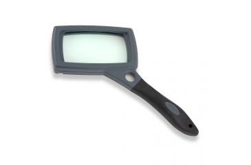 Image of Carson 2x Soft-Grip Glass Magnifier with 11.5x Spot Lens and Stand