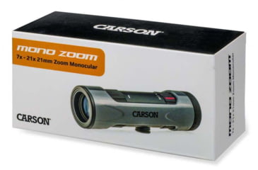 Image of Carson 7-21x21mm MonoZoom Monocular, 120-152 degrees, Gray, ZM-721