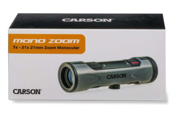Image of Carson 7-21x21mm MonoZoom Monocular, 120-152 degrees, Gray, ZM-721