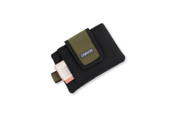 Image of Carson Compact Travel Wallet, Black/Olive, EW-10OL
