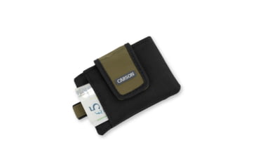 Image of Carson Compact Travel Wallet, Black/Olive, EW-10OL