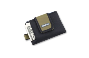 Image of Carson Compact Travel Wallet, Black/Olive, EW-10OL